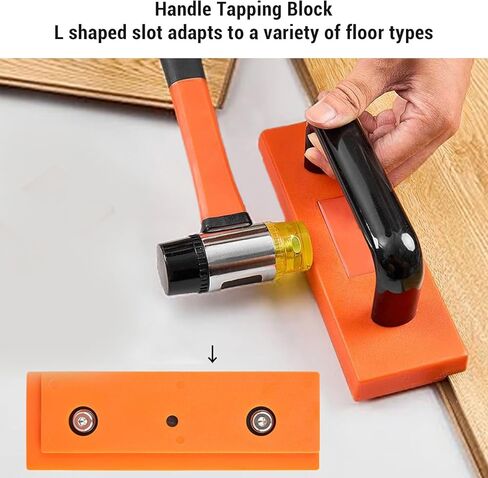 YWBL-WH Laminate Flooring Installation Kit Double Sided Mallet Tapping Block Pull Bar 20 Spacers in Saudi Arabia