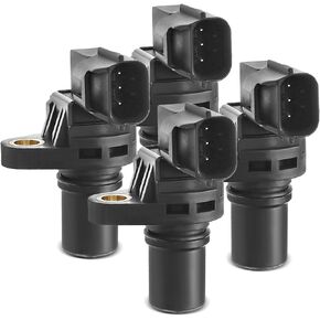 A-Premium 4-PC Engine Camshaft Position Sensor Compatible with Subaru Outback 2005-2009, Forester 2004-2013, Impreza 2004-2012, Legacy 2005-2009, Baja 2004-2006, WRX 2014-2015, WRX STI & Saab 9-2X