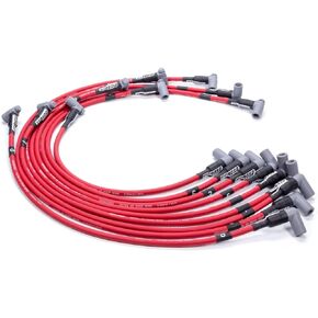 Moroso 73699 Ultra 40 Spark Plug Wire Set in Red, Fits Small Block Chevy in most Sprint Car Applications