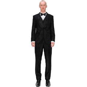 Men’s Suit Set – Slim Fit Tuxedo Blazer Solid Jacket Vest Pants Formal Business Wedding Party Prom Dress Suits