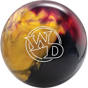 White Dot Scarlet/Gold/Black Bowling Ball