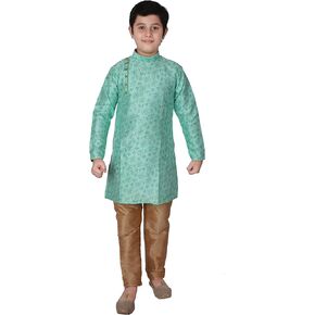 Silk Indian Ethnic Wear Kurta Set's For Kids Boys | 1 To 16 Years | Pack Of 1 (S-134)