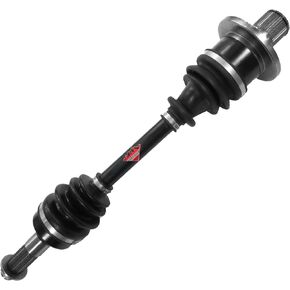 Rugged Rear Right Performance Axle for Yamaha Rhino 450/660, in CNC Precision Components, Stainless-Steel Clamps Coated for High Protection & Machined Heat Treated (See Fitments in Description)