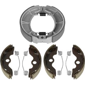 Youxmoto Front Rear Brake Shoes for Honda Fourtrax TRX 200 SX 1986 1987 1988; TRX 200 1990 1991; TRX 200D type 2 II 1991 1992 1993 1994 1995 1996 1997 Drum Brake Shoes