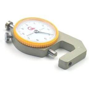 Fujiyuan 1 pcs Leather Craft Tool Thickness Gauge Tester Measuring 0-10mm Pointed Sheet Prockets