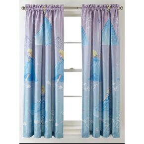 Princess Disney Cinderella Room-Darkening Window Panel Drape - 42x63