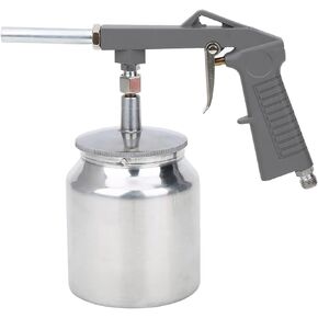 Air Paint Sprayer, Air Undercoating Spray Gun with 750ml Suction Feed Cup, Aluminum Alloy Paint Spray Gun PS‑6 30‑120psi for Automobile Rust Proofing, Rubberized Undercoat, Chip Guard Paint