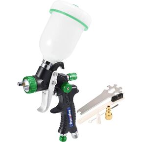 Dynastus Touch Up Composite HVLP Air Spray Gun Detail Paint Sprayer Spot Repair with 0.8mm Nozzle