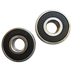 (2 Pcs) 6302-2RS Double Rubber Seal Bearings 15x42x13mm, Deep Groove Ball Bearings