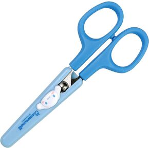 Cute Kitty Friends Figure Safety Scissors with Cover (Pink)