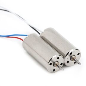 2 Pcs Mini Micro Coreless Motor, 8520 Motor Hollow Cup 8.5x20mm 3~5V 0.15A Quadcopter Cordless Motor Strong Power Output Drone DIY RC Electric Motors