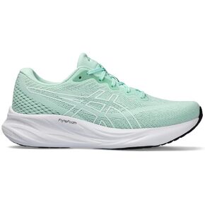 ASICS Women's Gel-Pulse 15 Running Shoe, 5, Mint Tint/White