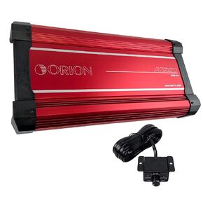 Orion HCCA Series HCCA4000.2H High Performance 4000W RMS 2-Channel Class H Amplifier - 1 Ohm Stable, Low/High Pass Crossover, Bass Boost Control, MOSFET Power Supply, with Bass Knob, Made in Korea