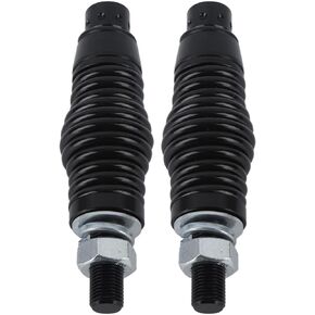 2Pcs Heavy Duty LED Whip Lights Spring Mounting Base, Protective Barrel Spring UTV Whip Mount for Polaris RZR UTV ATV, Quick Release