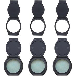 Create idea 6PCS Privacy Shutter Lens Caps Webcam Lens Cover Protective Caps Self-Adhesive Hood for Webcam Laptop Protecting Privacy and Security Black
