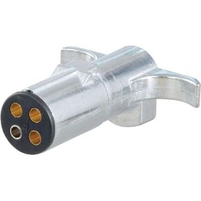 CURT 58061 Trailer-Side 4-Pin Round Wiring Harness Plug