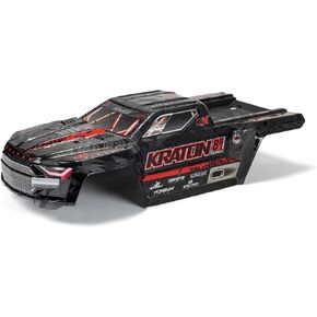 ARRMA KRATON 8S Painted Decalled Trimmed Body Black, ARA409010