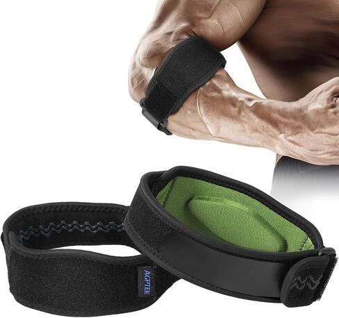 AGPTEK Elbow Brace for Tennis Golfers Elbow, Elbow Strap for Men & Women in Saudi Arabia
