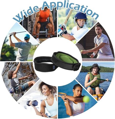 AGPTEK Elbow Brace for Tennis Golfers Elbow, Elbow Strap for Men & Women in Saudi Arabia
