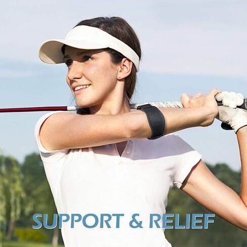 AGPTEK Elbow Brace for Tennis Golfers Elbow, Elbow Strap for Men & Women in Saudi Arabia
