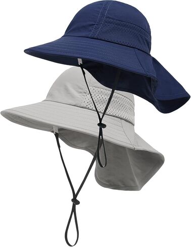 Baby Sun Hat Toddler Wide Brim Beach Hats for Boys Girls 0-6 Years | UPF 50+ in Saudi Arabia