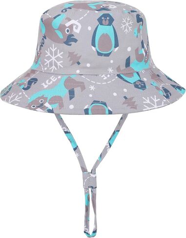 Baby Sun Hat Baby Bucket Hat Toddler Summer Hats UPF 50+ Protective Bucket hat Kids Beach Hats for Baby Boy Girl in Saudi Arabia