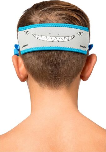 Cressi Floating Neoprene Goggle Strap Cover for Comfort and Security Quality Since 1946 in Saudi Arabia