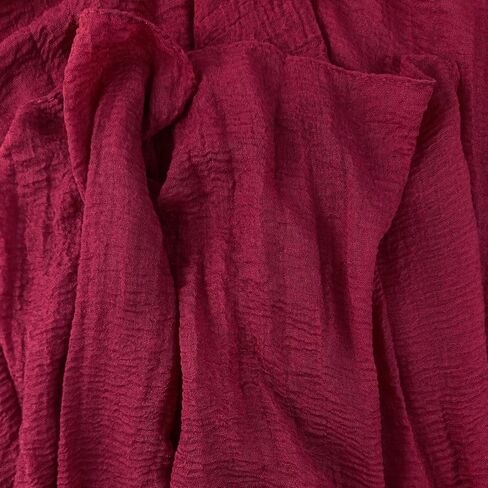 Summer Cotton Blend Crinkle Lightweight Soft Long Scarf Shawl Wrap 65 × 30 inch in Kuwait