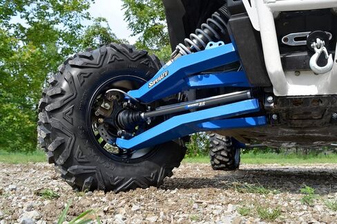 المحور الخلفي SuperATV شديد التحمل Rhino 2.0 لـ 2018-2021 Polaris RZR XP Turbo S / 2019-2021 XP 4 Turbo S | 1 المحور الخلفي | مصنوع من فولاذ كرومولي 4340! | زيادة 4 ملم في حجم العمود! in Kuwait