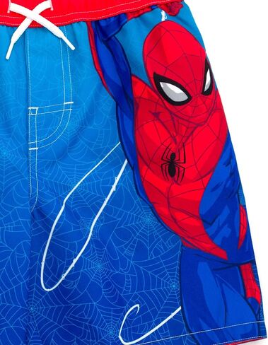 Marvel Spider-Man Avengers Spidey and His Amazing Friends UPF 50+ Swim Trunks Toddler to Big Kid in Saudi Arabia