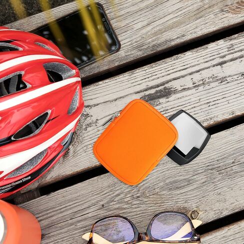 kwmobile Neoprene Case Compatible with Bosch Nyon 2 - Pouch with Zipper for Bike Display - Petrol in Saudi Arabia