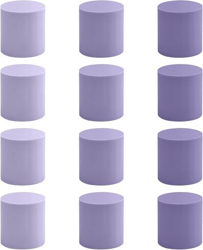 BAYTORY 12Pcs Erasers, Pencil Eraser, Colorful Gradient Mini Eraser, Cylindrical Eraser, Erasers for Drawing and Sketching, Office & School Study Supplies (Pink) in Saudi Arabia