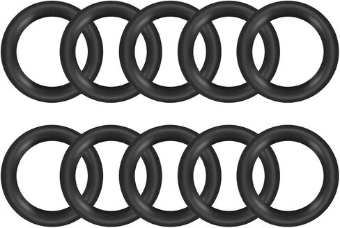 uxcell Nitrile Rubber O-Rings 30mm OD 22mm ID 4mm Width, Metric Sealing Gasket for Automotive Machine Plumbing, Pack of 10 in Saudi Arabia
