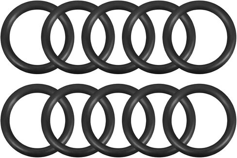 uxcell Nitrile Rubber O-Rings 30mm OD 22mm ID 4mm Width, Metric Sealing Gasket for Automotive Machine Plumbing, Pack of 10 in Saudi Arabia