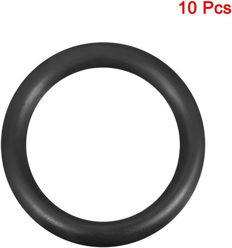 uxcell Nitrile Rubber O-Rings 30mm OD 22mm ID 4mm Width, Metric Sealing Gasket for Automotive Machine Plumbing, Pack of 10 in Saudi Arabia