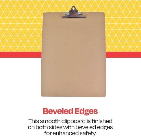 School Smart Art Clipboard with Clip, 15 x 20 Inches, Hardwood - 1442103 in Saudi Arabia