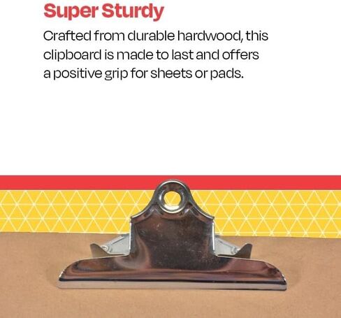 School Smart Art Clipboard with Clip, 15 x 20 Inches, Hardwood - 1442103 in Saudi Arabia