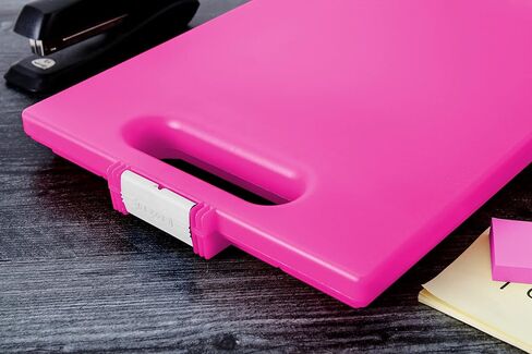 Dexas Clipcase Storage Clipboard with Handle, Black in Saudi Arabia