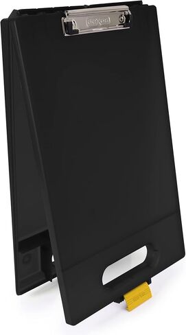 Dexas Clipcase Storage Clipboard with Handle, Black in Saudi Arabia