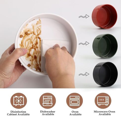 Petygooing Raised/Elevated White Ceramic Dog Cat Bowl with Stand for Small Size Breed,Non-Slip Pet Dish Set for Food Water Feeder for Cats & Puppy Dogs (13.5OZ/5.1 in) in Saudi Arabia