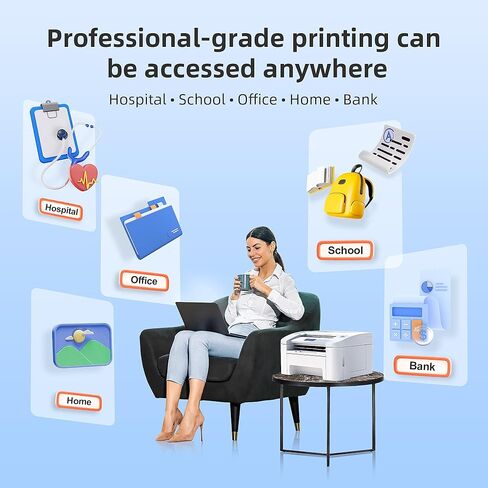 206X Toner Cartridges 4 Pack High Yield - Replacement for HP 206X HP 206A Toner Cartridges 4 Pack Compatible with HP Color Laserjet Pro MFP M283fdw M283cdw M255dw M283 M255 Series, W2110X, 4 Pack in Saudi Arabia