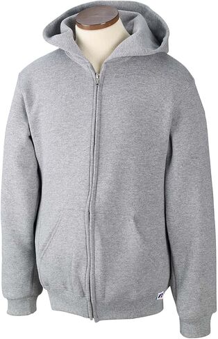 Russell Athletic Big Boys' Fleece Full Zip with Hood in Saudi Arabia