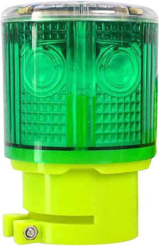 ضوء تحذير ستروب بالطاقة الشمسية، ضوء تحذير قوي للغاية يعمل بالطاقة الشمسية في حالات الطوارئ، ضوء وامض لسلامة بناء الطرق، مصباح منارة وميض حركة المرور IP48 مقاوم للماء (أصفر) in Kuwait