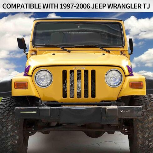 طقم قفل غطاء محرك السيارة TJ من الألومنيوم متوافق مع 1997-2006 Jeep Wrangler TJ، وردي in Kuwait