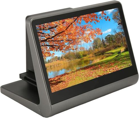 7 Max HD Digital Film Scanner, 48Mp Slide Converters to Digital Images, Screen Converts 135 Film 126Kpk 110 Film Slide Convert High Resolution 48Mp JPEG Photo (US Plug) in Saudi Arabia