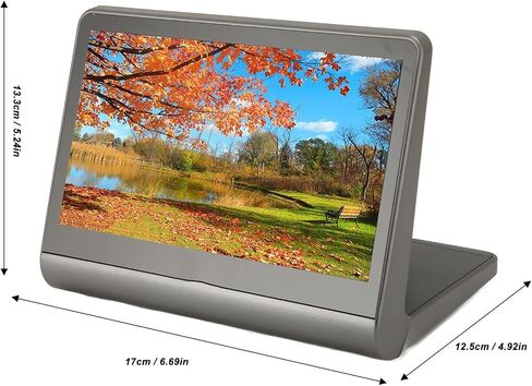 7 Max HD Digital Film Scanner, 48Mp Slide Converters to Digital Images, Screen Converts 135 Film 126Kpk 110 Film Slide Convert High Resolution 48Mp JPEG Photo (US Plug) in Saudi Arabia