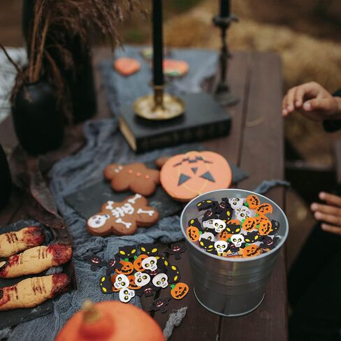 Halloween Erasers for Kids Bulk, Mini Erasers Goody Bag Fille Ghost Pumpkin Bat Cat for Classroom Rewards, Trick or Treat Handouts Stationery, Party Favors(48 Pcs) in Saudi Arabia