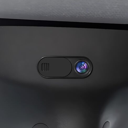 Webcam Cover Slide for TSL Model 3 Y X S Interior Cabin Camera; Ultra-Thin Camera Blocker Protector to Protect Privacy-3 Packs in Kuwait