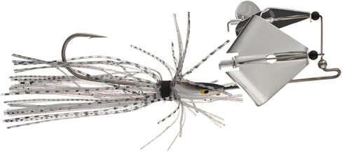 1/2 Oz Double Bladed Buzzbait Bass Fishing Jig Lure with Heavy-Duty Wire, Silicone Skirt & Pop-Rivet Collar in Saudi Arabia