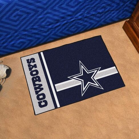 سجادة FANMATS NFL Dallas Cowboys المصنوعة من النايلون، مقاس 19 بوصة × 30 بوصة in Saudi Arabia